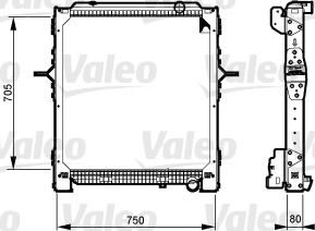 Imagine Radiator, racire motor VALEO 733548