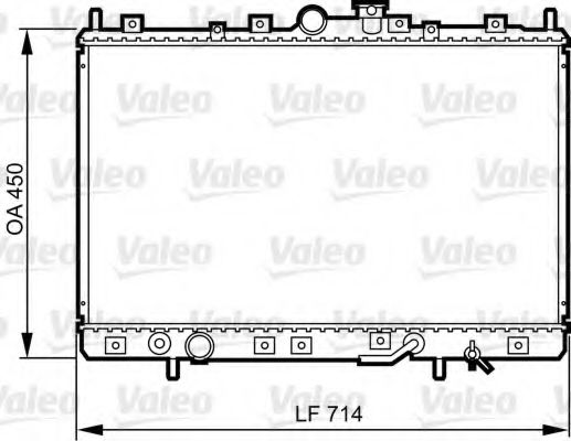 Imagine Radiator, racire motor VALEO 734196