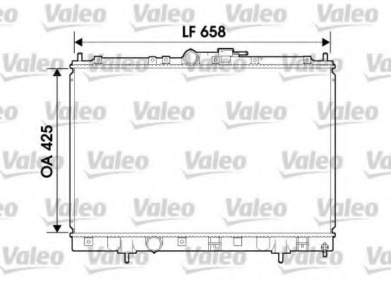 Imagine Radiator, racire motor VALEO 734198