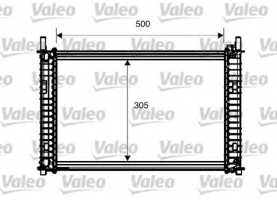 Imagine Radiator, racire motor VALEO 734274