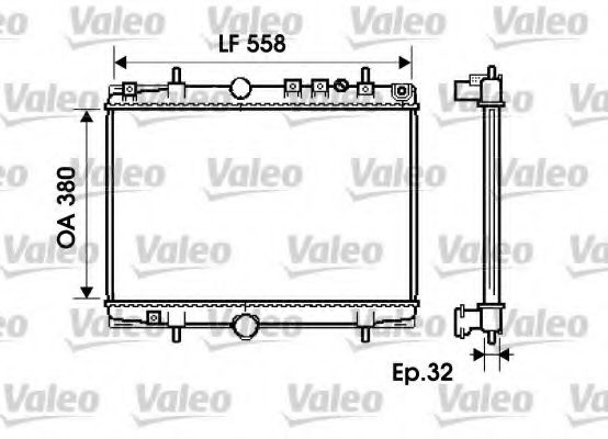 Imagine Radiator, racire motor VALEO 734281