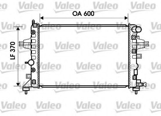 Imagine Radiator, racire motor VALEO 734381