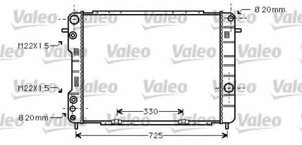 Imagine Radiator, racire motor VALEO 734389