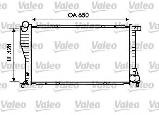 Imagine Radiator, racire motor VALEO 734394