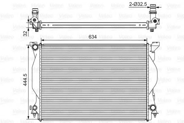 Imagine Radiator, racire motor VALEO 734419