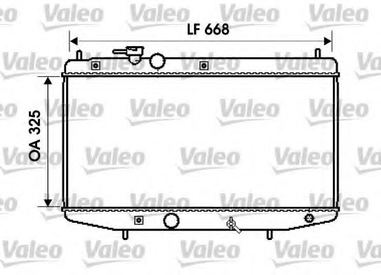 Imagine Radiator, racire motor VALEO 734571