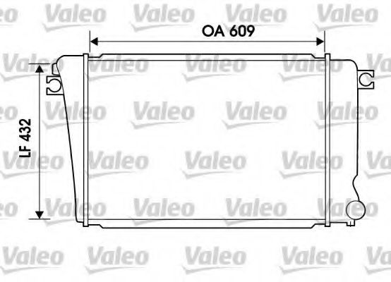 Imagine Radiator, racire motor VALEO 734614