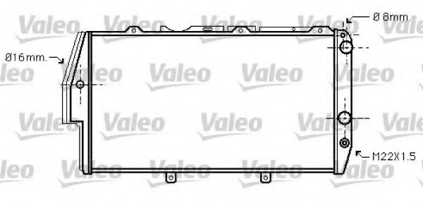 Imagine Radiator, racire motor VALEO 734738