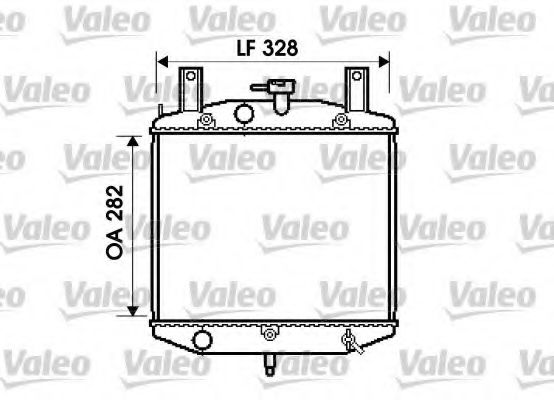 Imagine Radiator, racire motor VALEO 734758