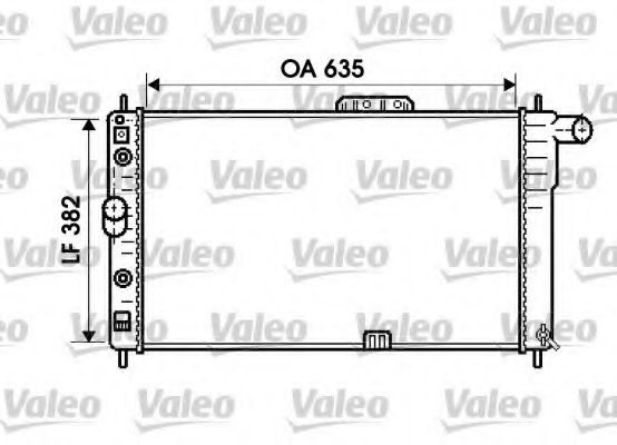 Imagine Radiator, racire motor VALEO 734761