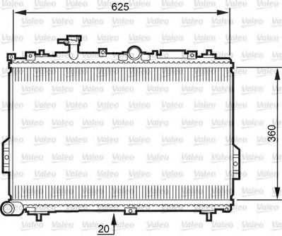 Imagine Radiator, racire motor VALEO 734781