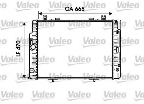 Imagine Radiator, racire motor VALEO 734793