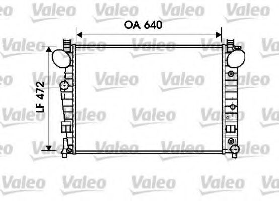 Imagine Radiator, racire motor VALEO 734802