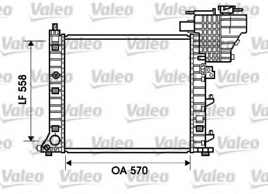 Imagine Radiator, racire motor VALEO 734807