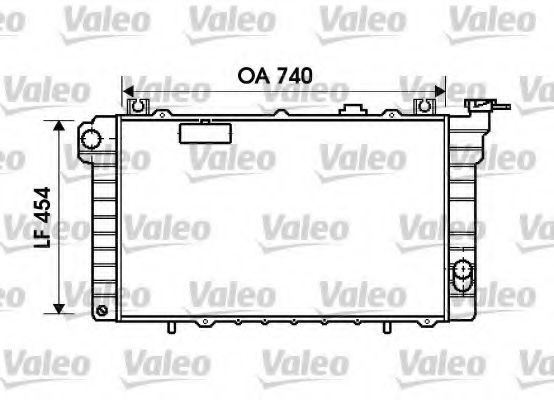 Imagine Radiator, racire motor VALEO 734819