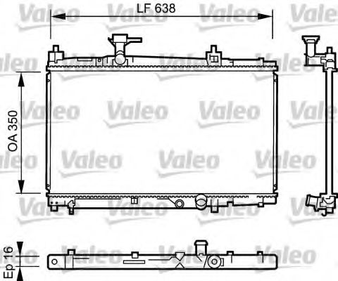 Imagine Radiator, racire motor VALEO 734842