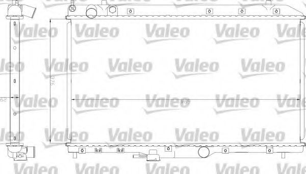 Imagine Radiator, racire motor VALEO 734845