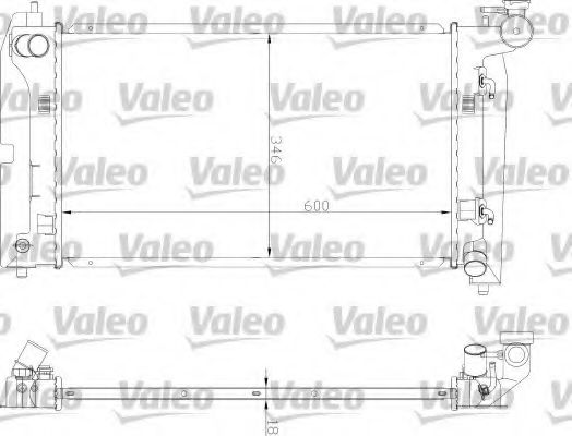 Imagine Radiator, racire motor VALEO 734851