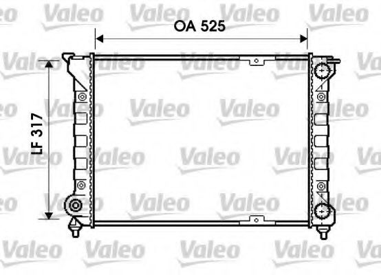 Imagine Radiator, racire motor VALEO 734853