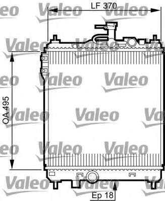 Imagine Radiator, racire motor VALEO 734914