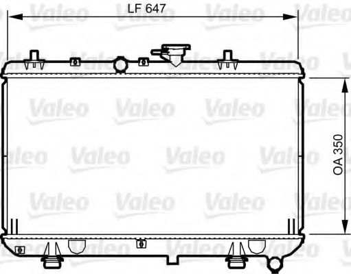 Imagine Radiator, racire motor VALEO 734966