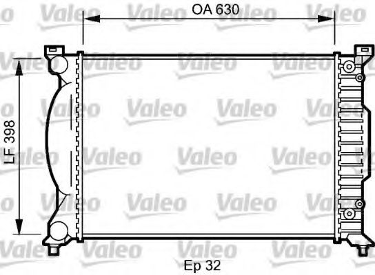 Imagine Radiator, racire motor VALEO 735023