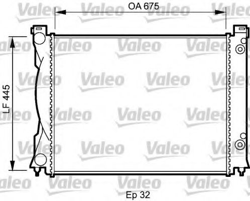 Imagine Radiator, racire motor VALEO 735026