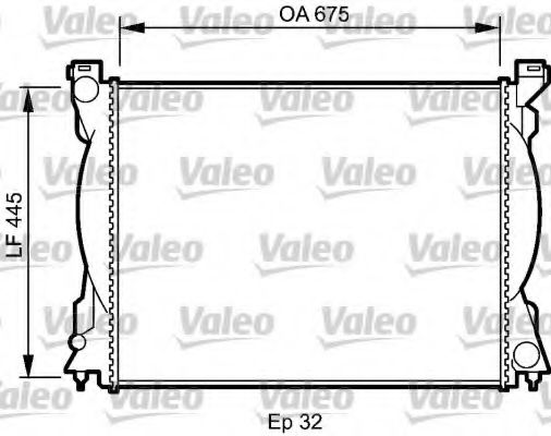 Imagine Radiator, racire motor VALEO 735029