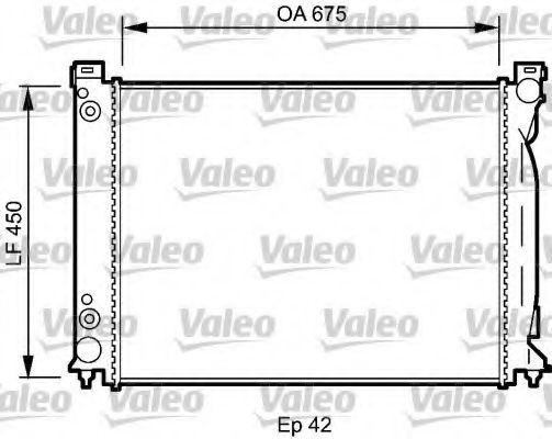 Imagine Radiator, racire motor VALEO 735030