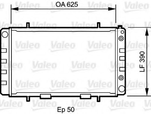 Imagine Radiator, racire motor VALEO 735052