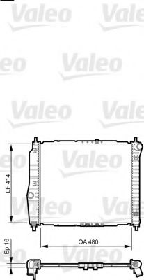 Imagine Radiator, racire motor VALEO 735157