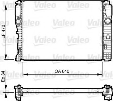 Imagine Radiator, racire motor VALEO 735382