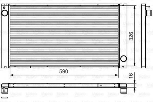 Imagine Radiator, racire motor VALEO 735481