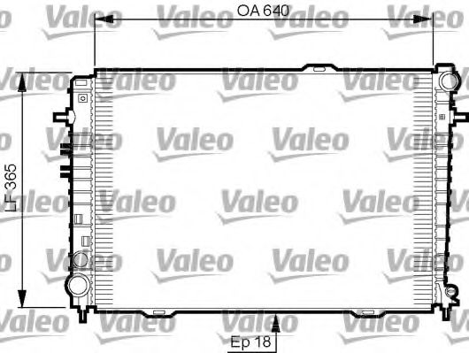 Imagine Radiator, racire motor VALEO 735500