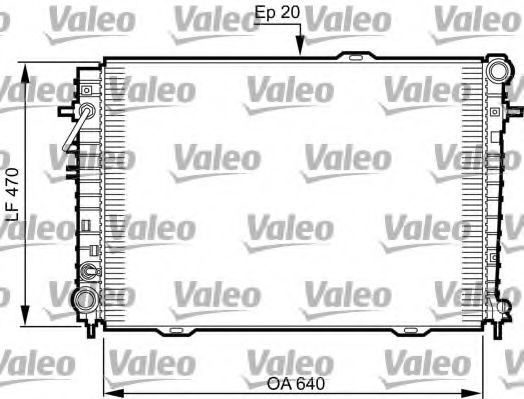 Imagine Radiator, racire motor VALEO 735507