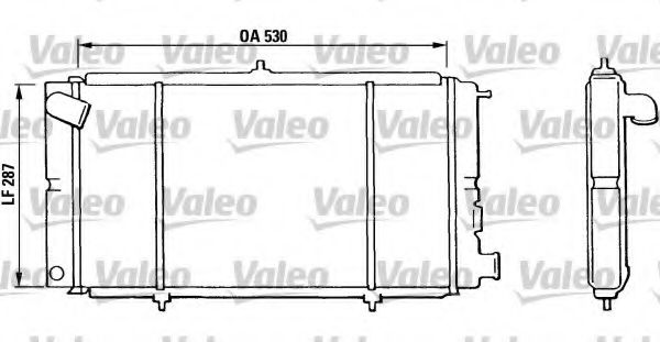 Imagine Radiator, racire motor VALEO 810811