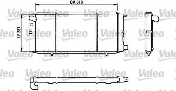 Imagine Radiator, racire motor VALEO 810827