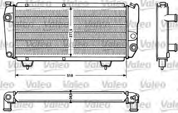 Imagine Radiator, racire motor VALEO 810831