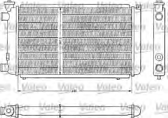 Imagine Radiator, racire motor VALEO 810843