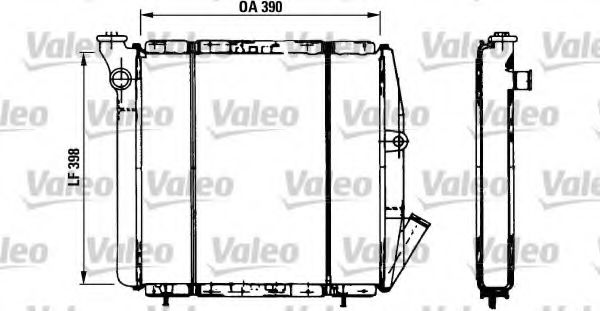 Imagine Radiator, racire motor VALEO 810851