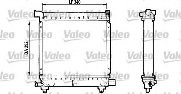 Imagine Radiator, racire motor VALEO 810869