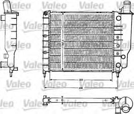 Imagine Radiator, racire motor VALEO 810887