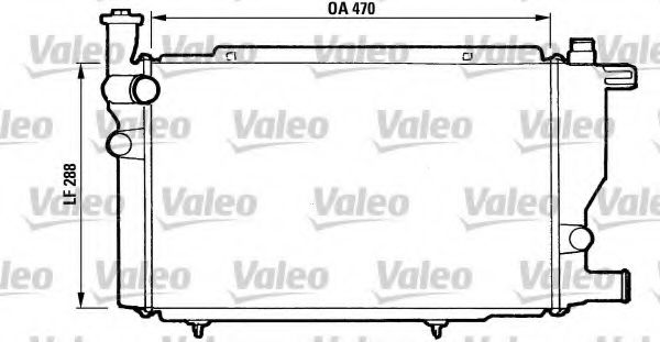 Imagine Radiator, racire motor VALEO 810892