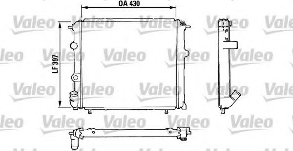 Imagine Radiator, racire motor VALEO 810912