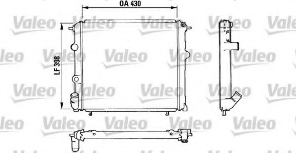 Imagine Radiator, racire motor VALEO 810914