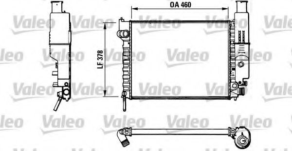 Imagine Radiator, racire motor VALEO 810915