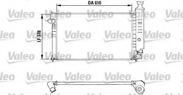 Imagine Radiator, racire motor VALEO 810919