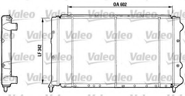 Imagine Radiator, racire motor VALEO 810921