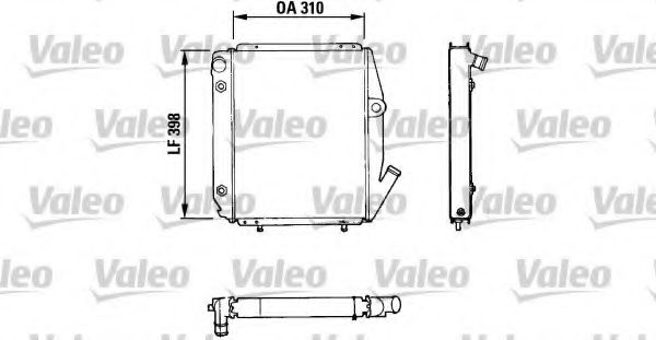 Imagine Radiator, racire motor VALEO 810926