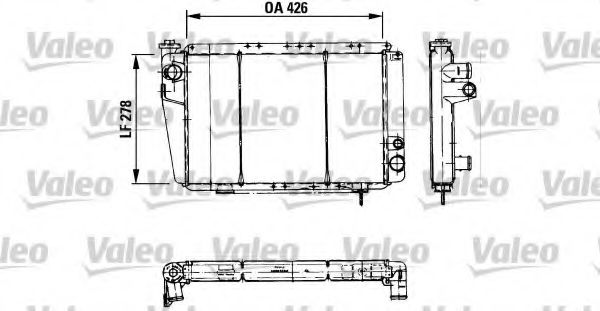 Imagine Radiator, racire motor VALEO 810933